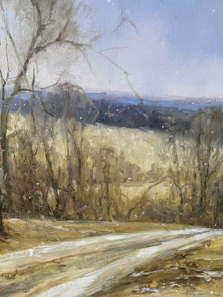 Chance of Snow | 30 x 30