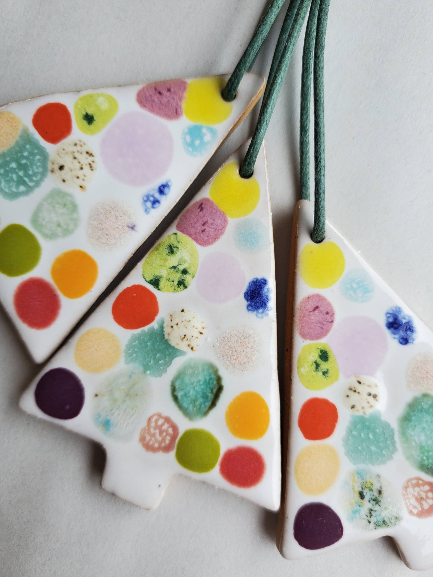 Oh Christmas Tree Pottery Ornament