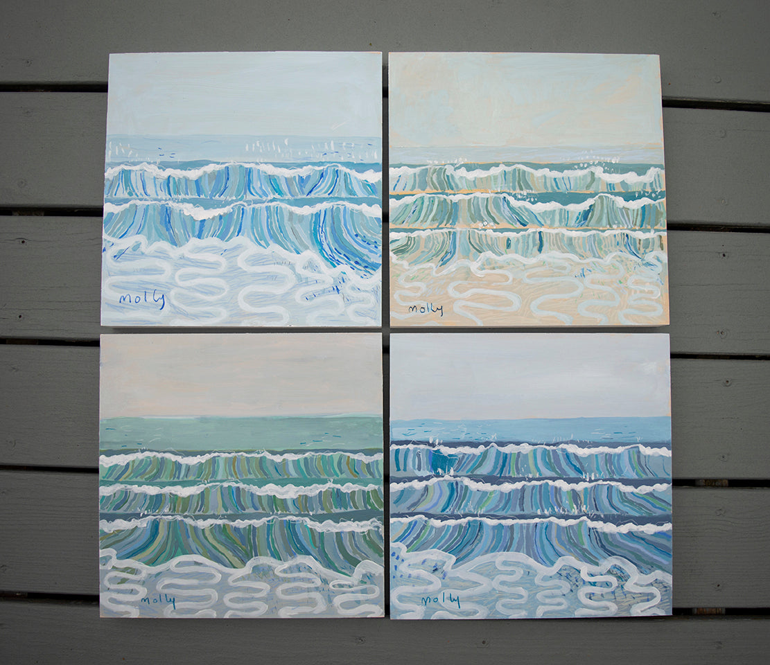 Waves No. 6 | 12 x 12