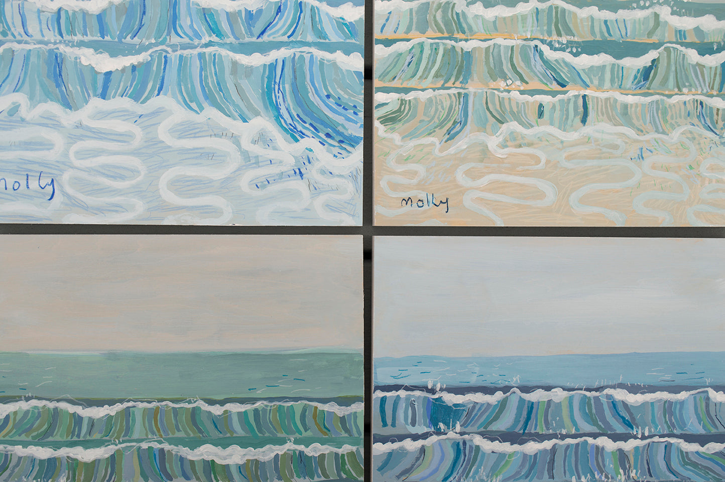 Waves No. 6 | 12 x 12