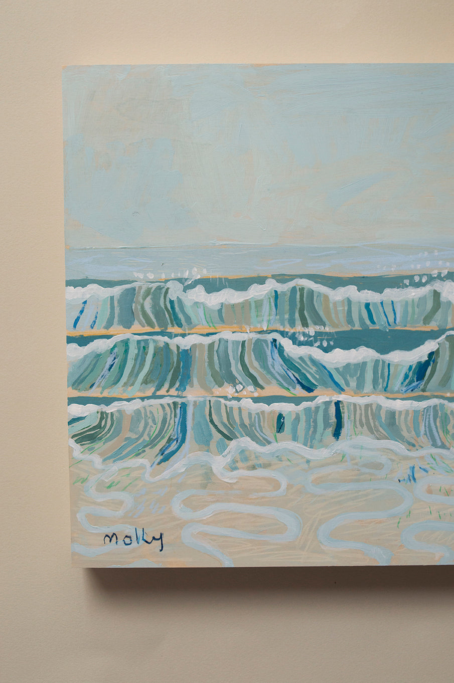 Waves No. 8 | 12 x 12