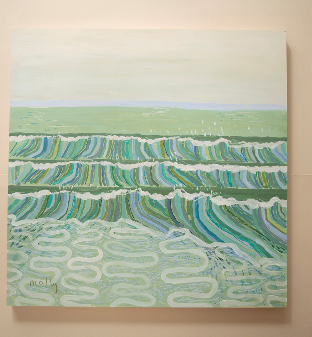 Waves No. 1 | 24 x 24