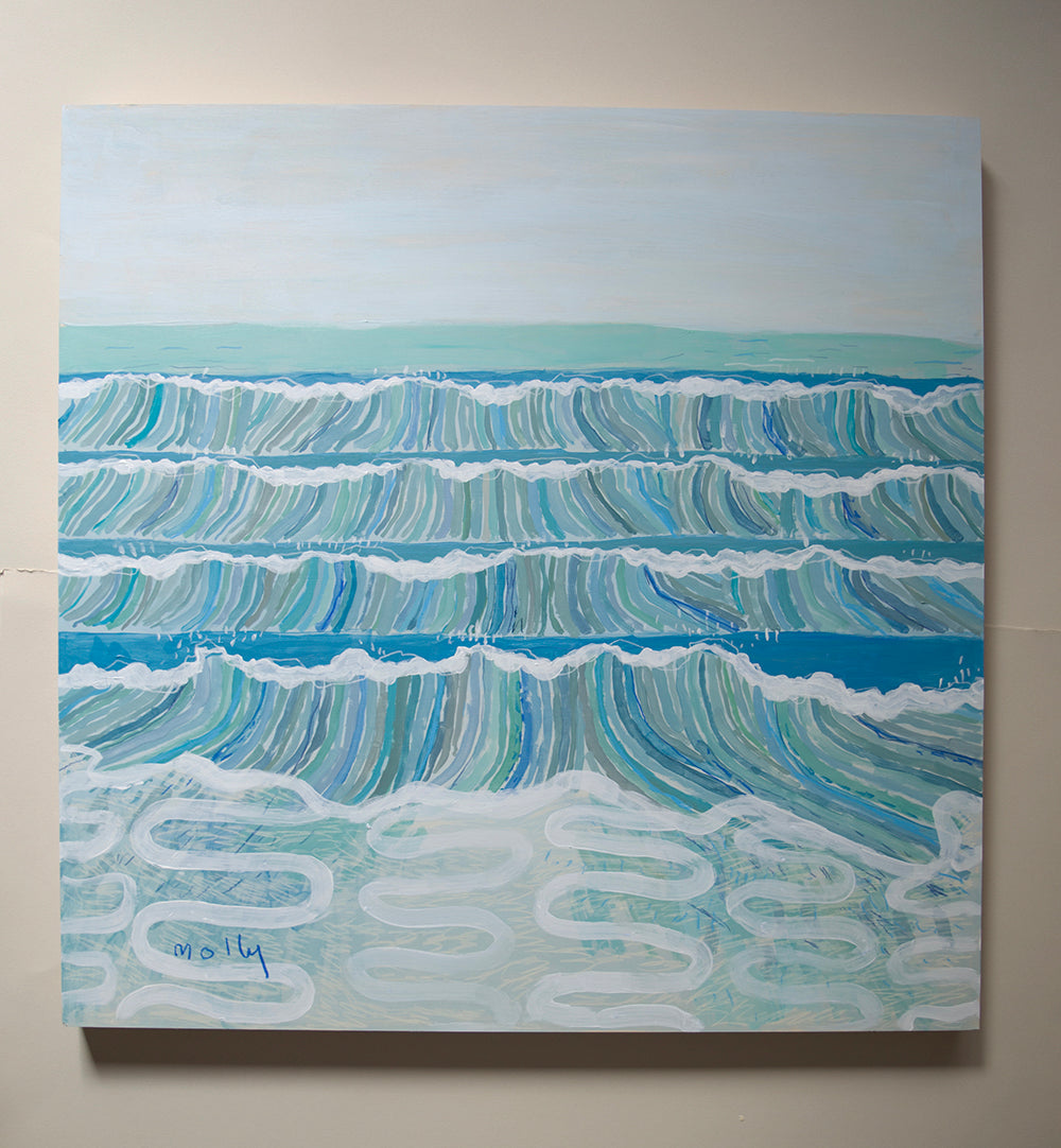 Waves No. 4 | 24 x 24
