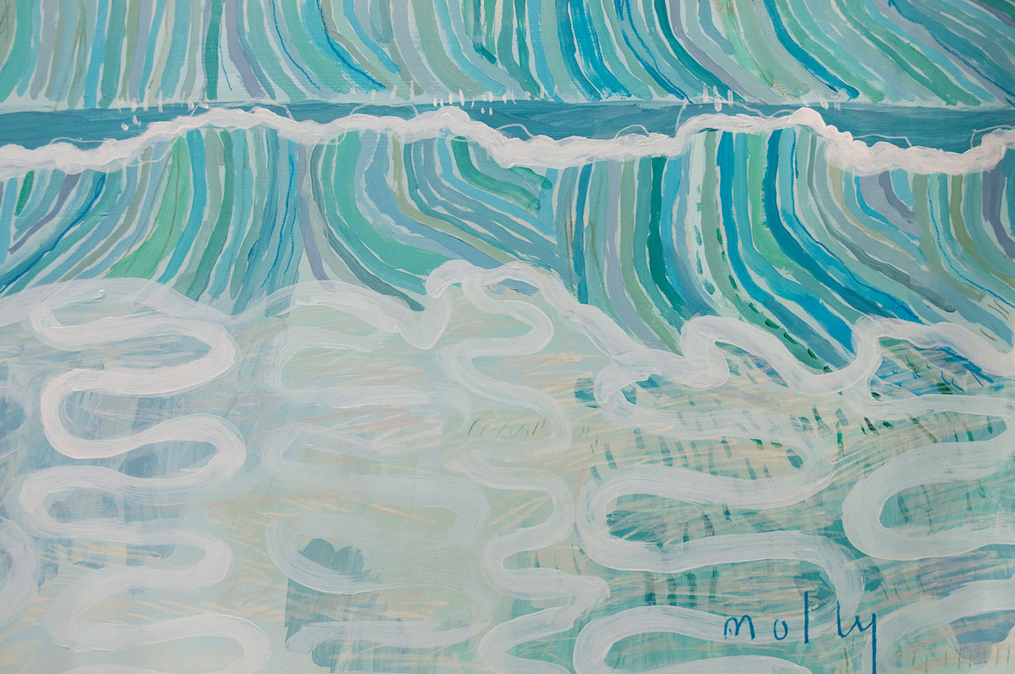 Waves No. 2 | 24 x 24