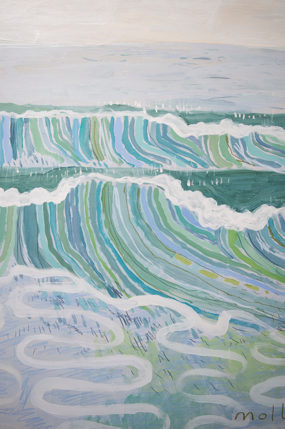 Waves No. 3 | 24 x 24