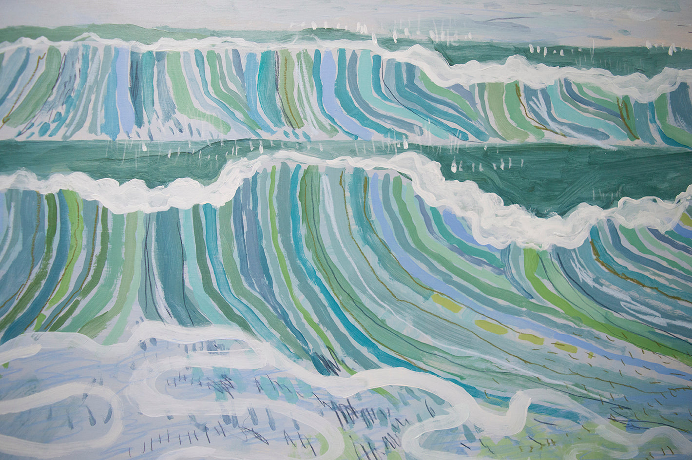 Waves No. 3 | 24 x 24