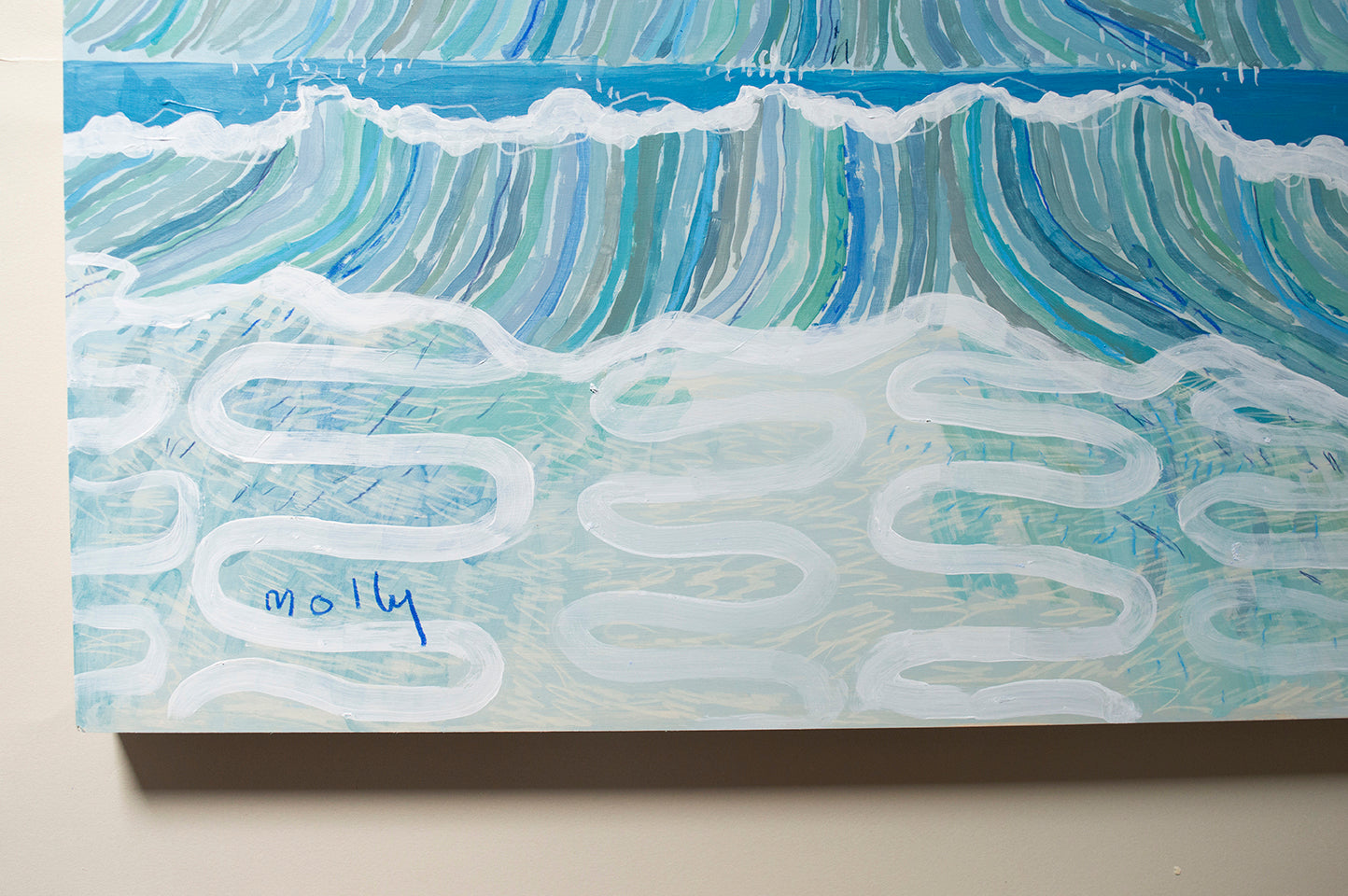 Waves No. 4 | 24 x 24