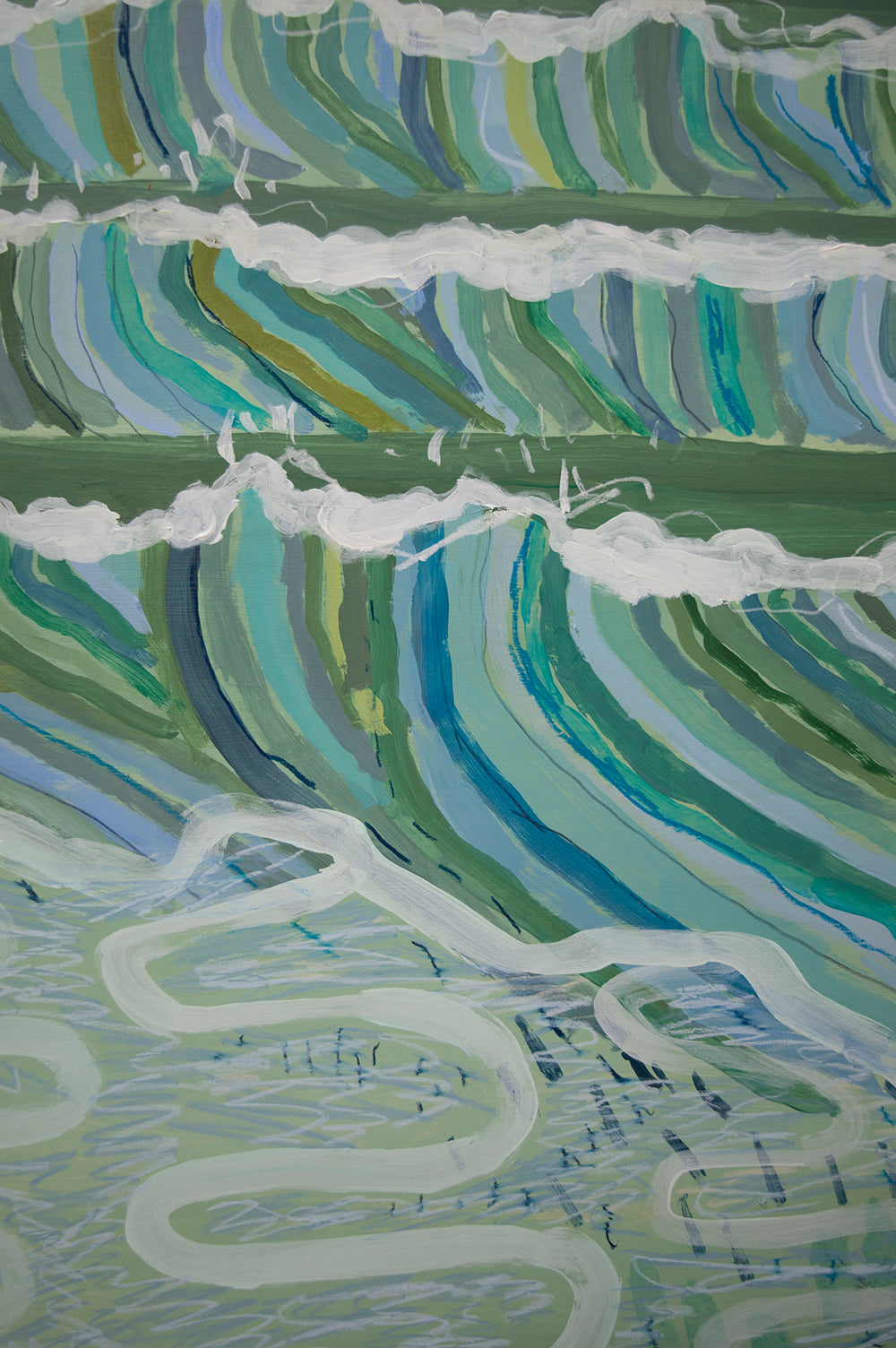 Waves No. 1 | 24 x 24