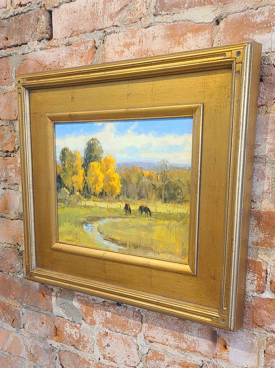 Autumn Graze | 9 x 12 | 15.5 x 18.5 (framed)