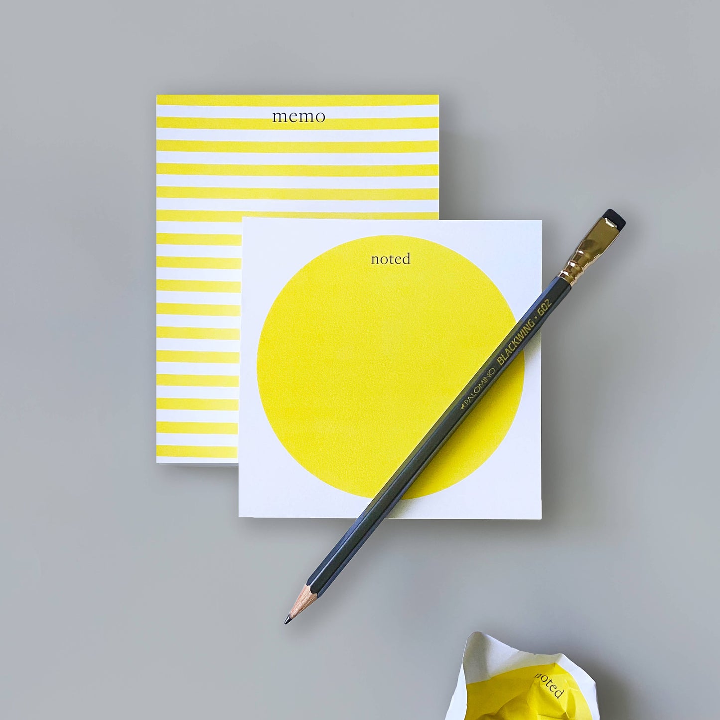 Yellow Dot Chunky Notepad
