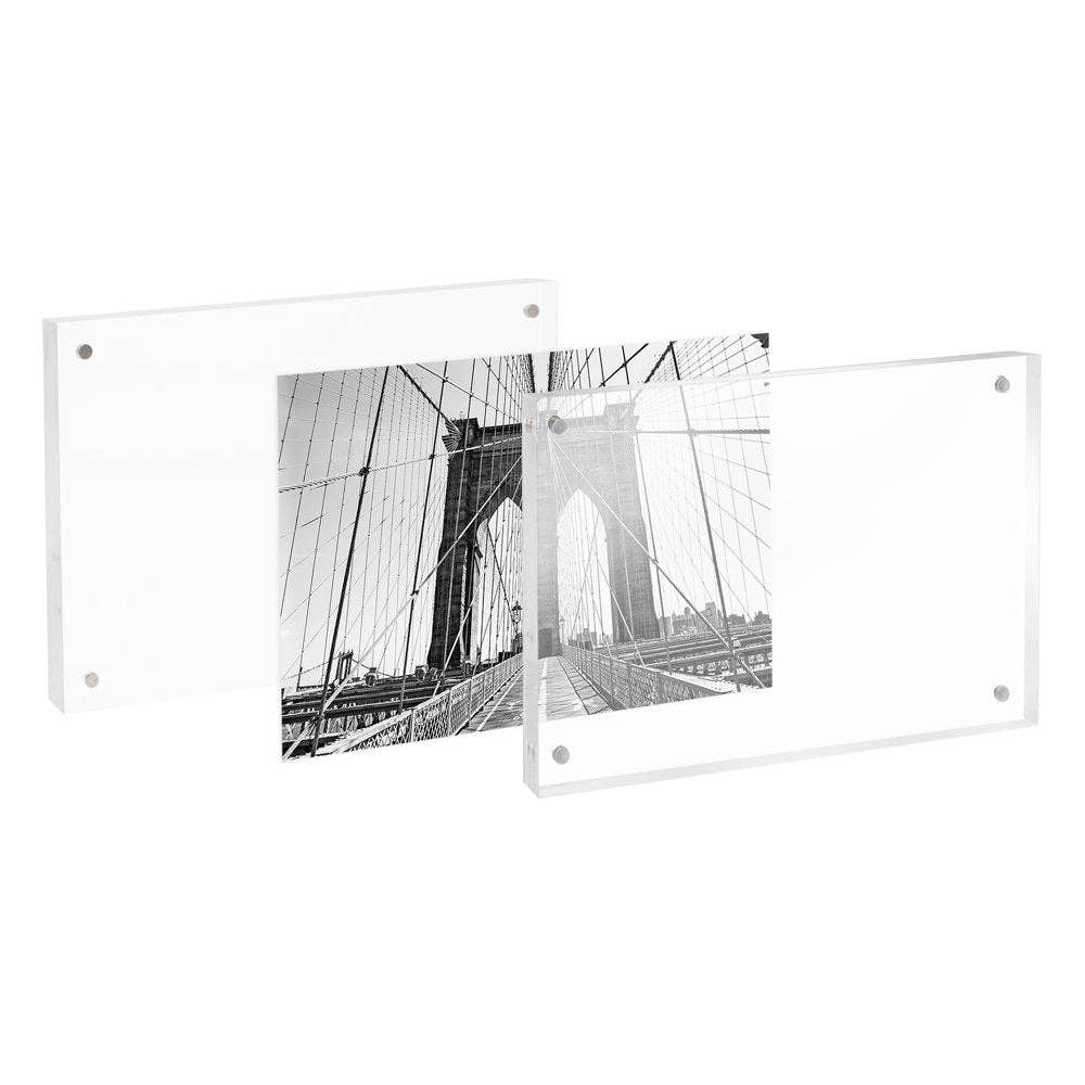 Super Thick Clear Acrylic Magnetic Photo Frame