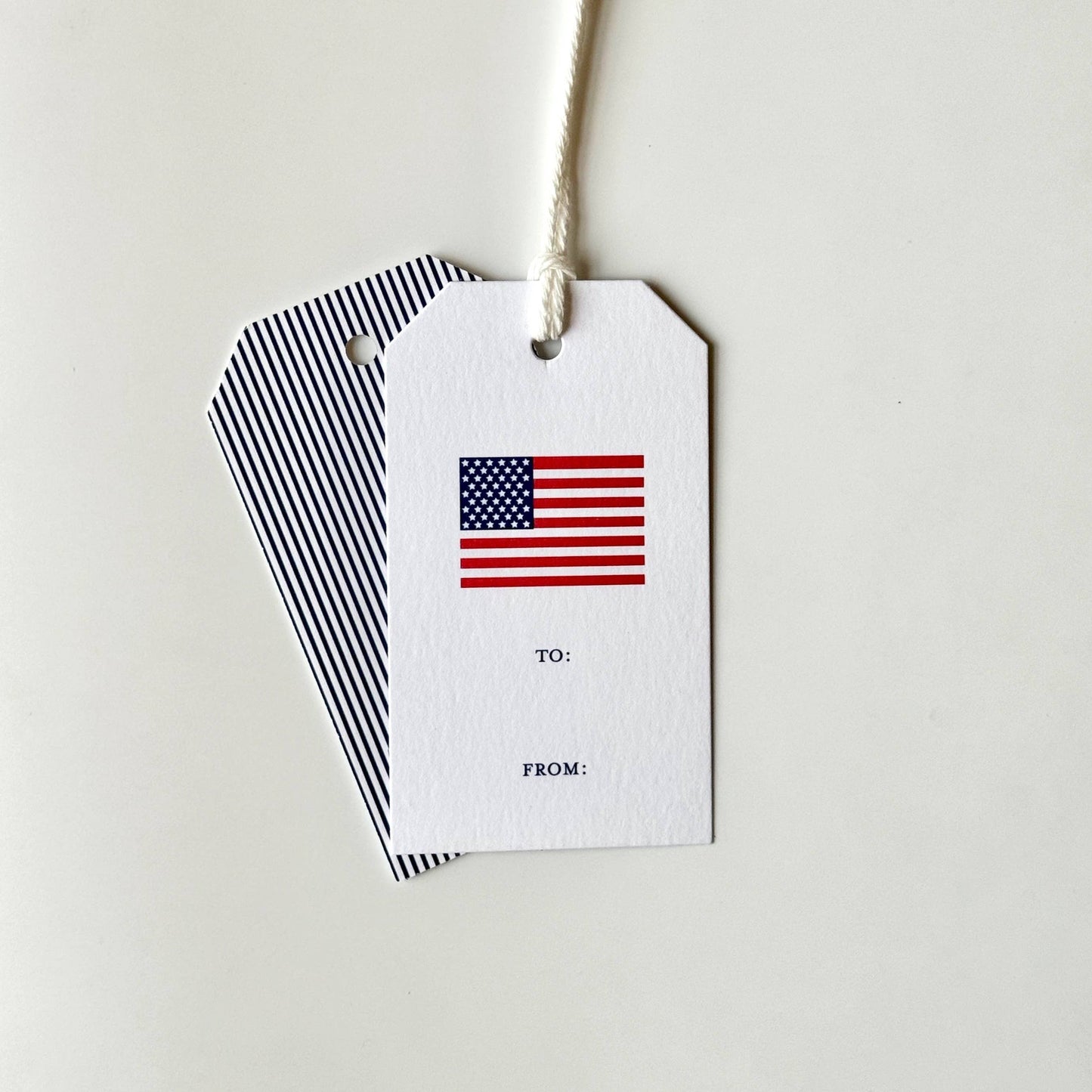 American Flag - Gift Tags