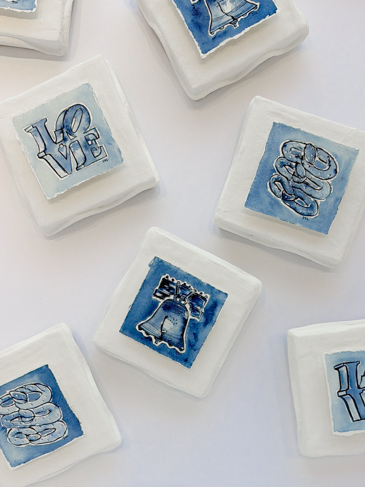 Plaster with Original Watercolor | Pretzels