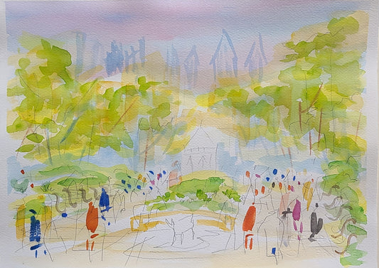 Rittenhouse Square, Philadelphia I | 11 x 15