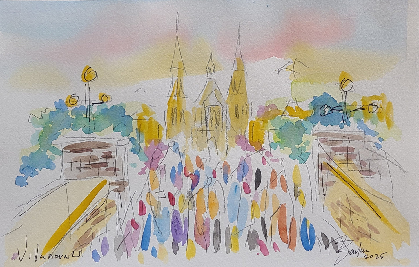 Villanova Chapel III | 7.5 x 11
