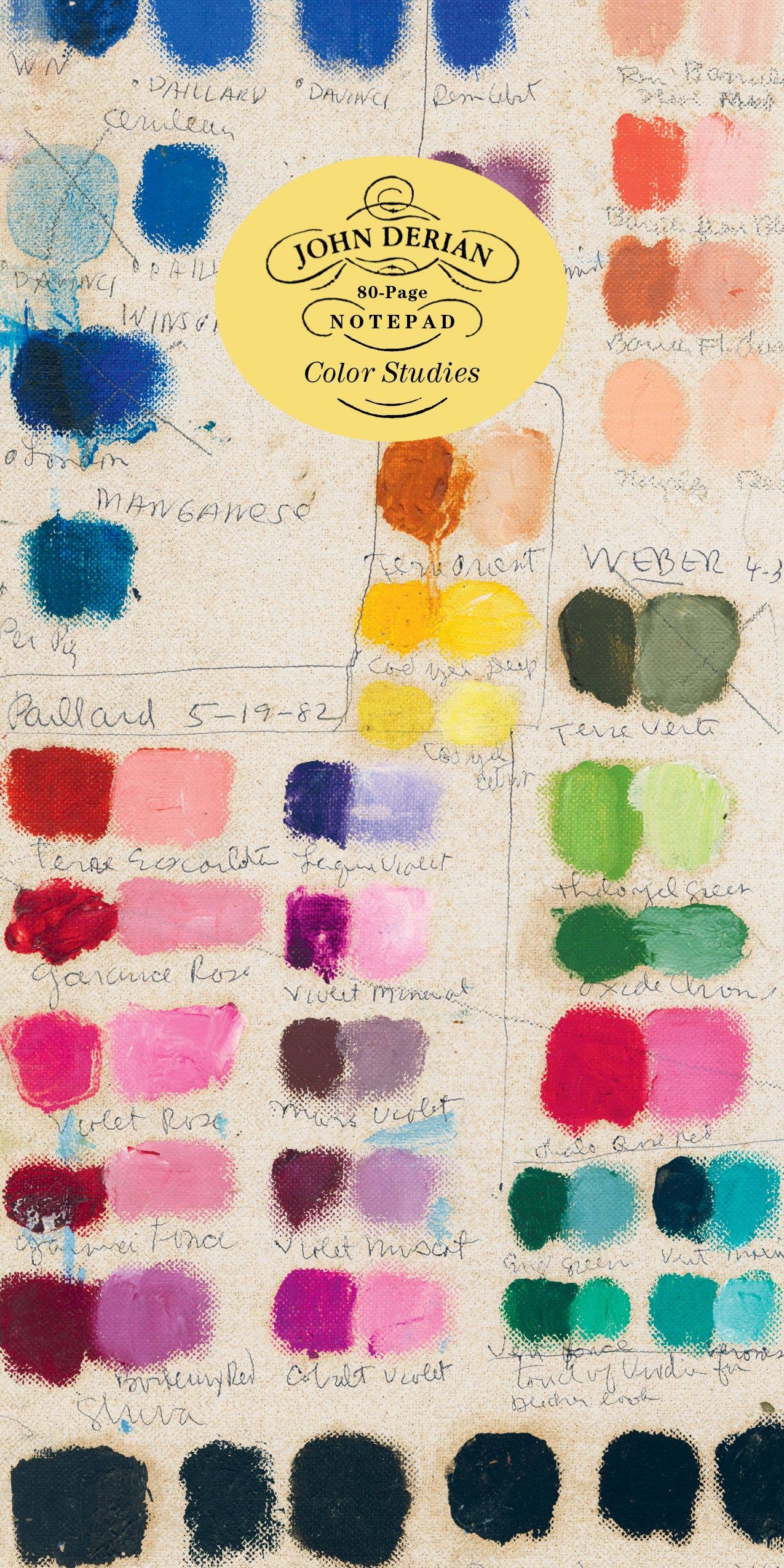 John Derian Paper Goods | Color Studies 80-Page Notepad