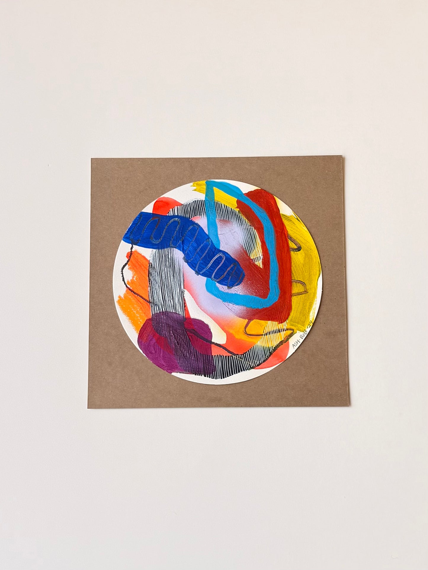 Circle Series No. 3 | 10 in diameter