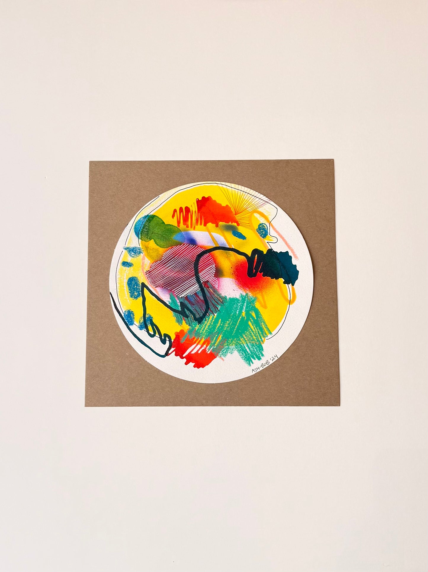 Circle Series No. 6 | 10 in diameter
