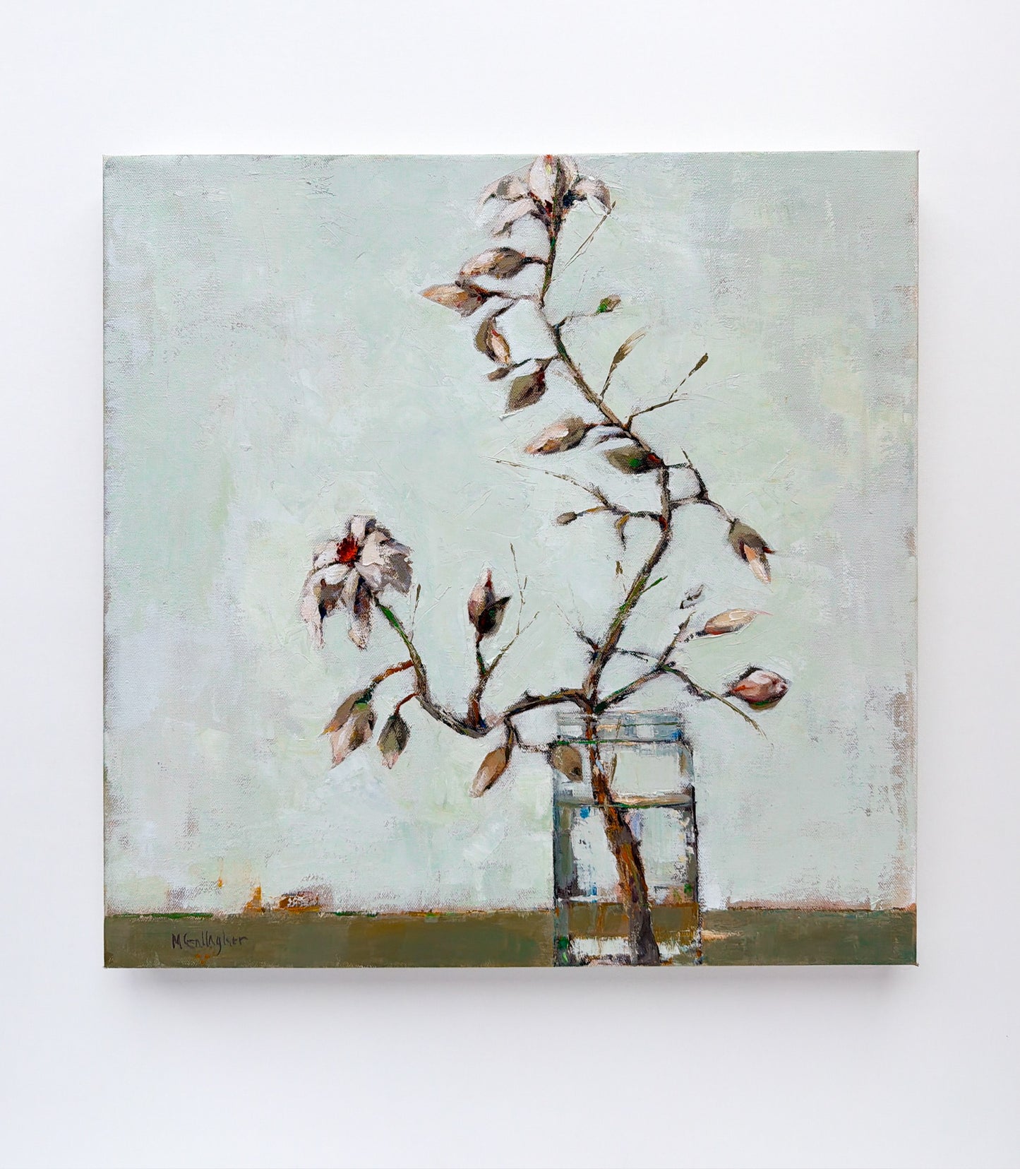 In from the Cold - Magnolia Branch | 20 x 20