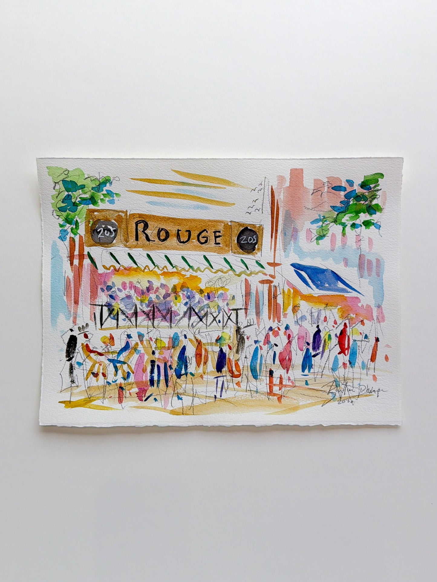 Rouge, Rittenhouse Square II | 15 x 11