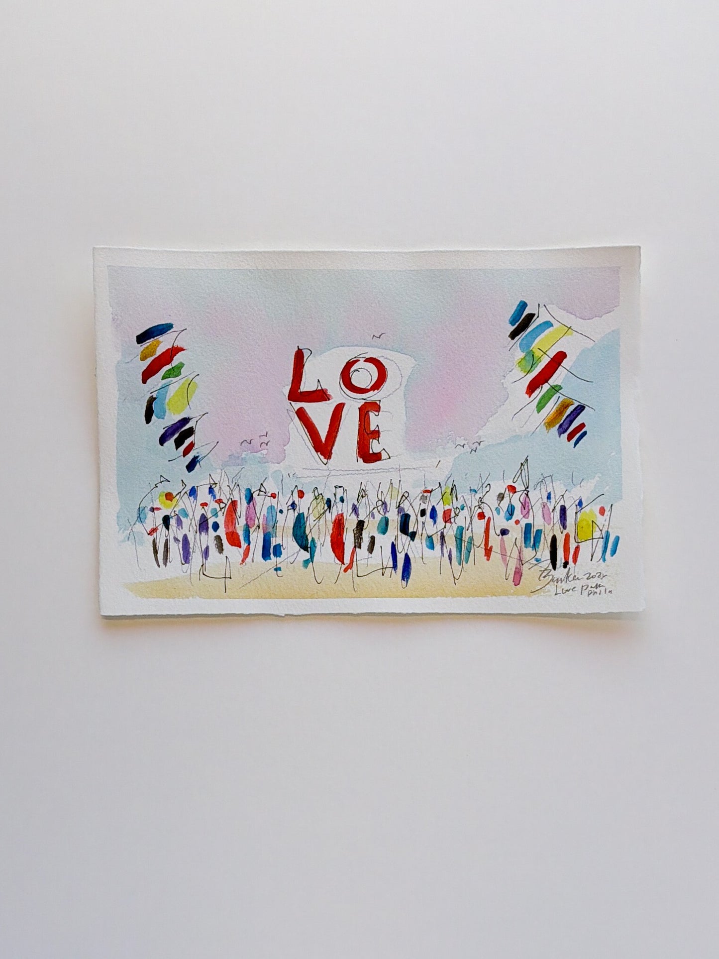 LOVE I | 11 x 8