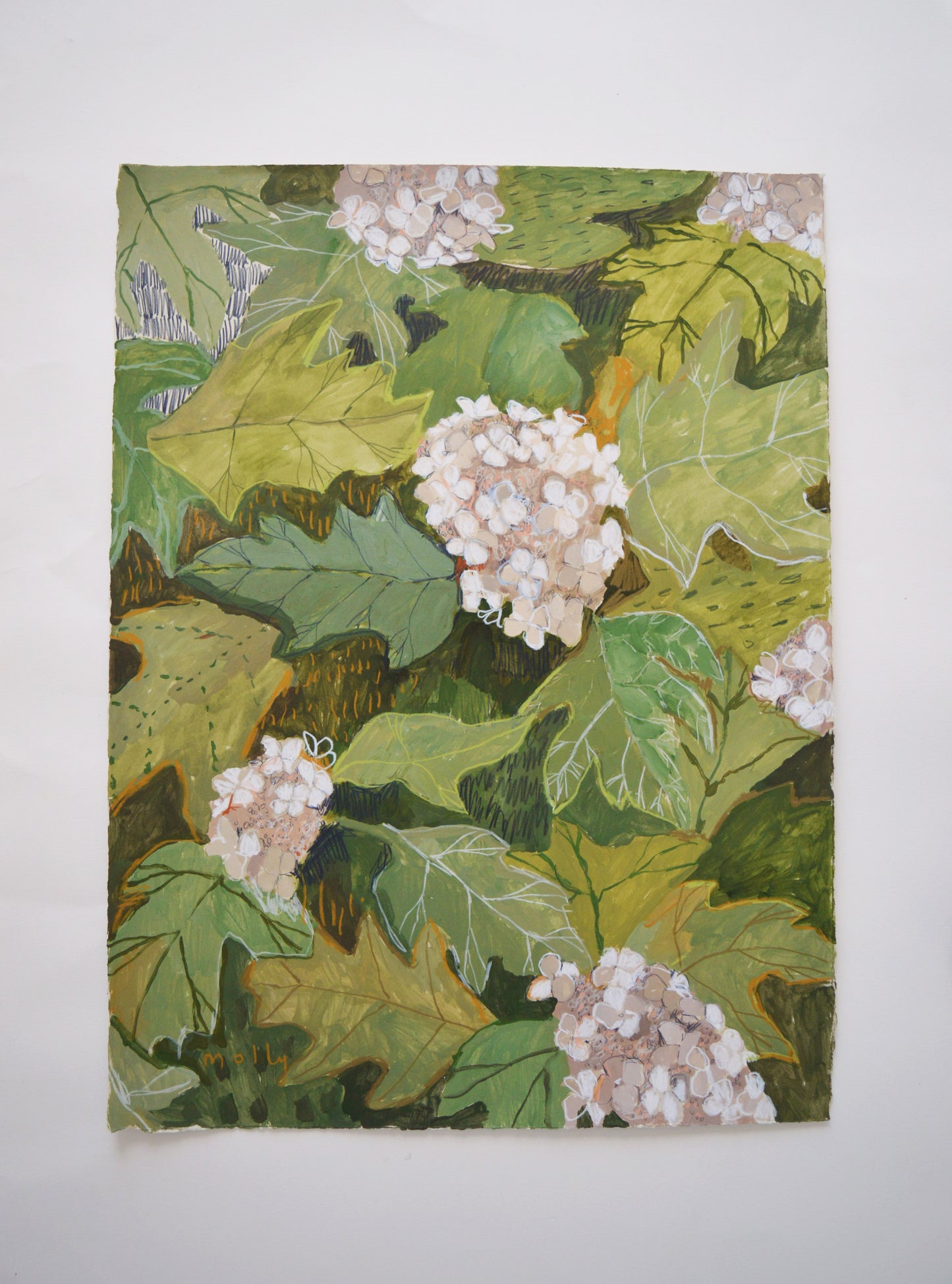 Antique Oak Leaf No. 1 | 18 x 24