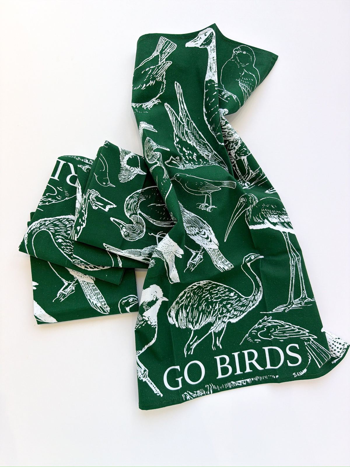 Go Birds Tea Towel
