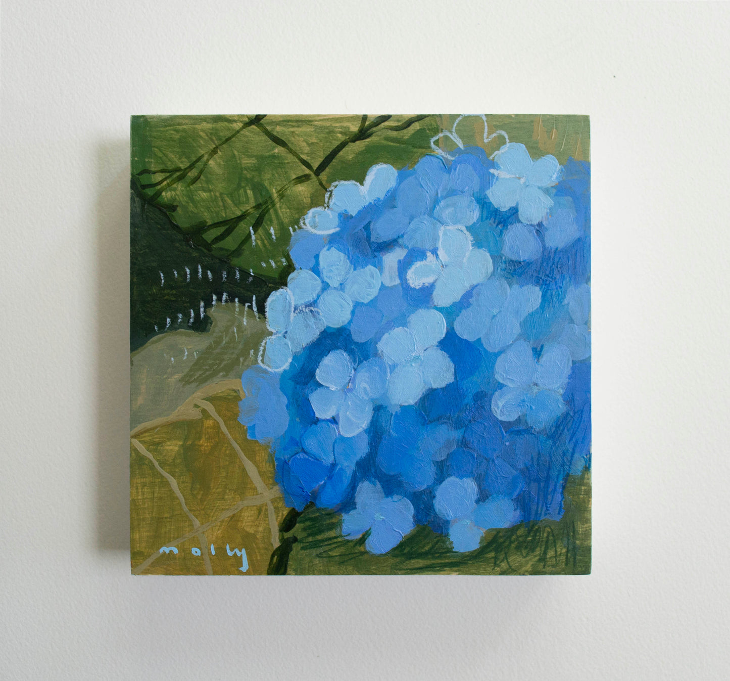 Blue Hydrangea No. 1 | 6 x 6