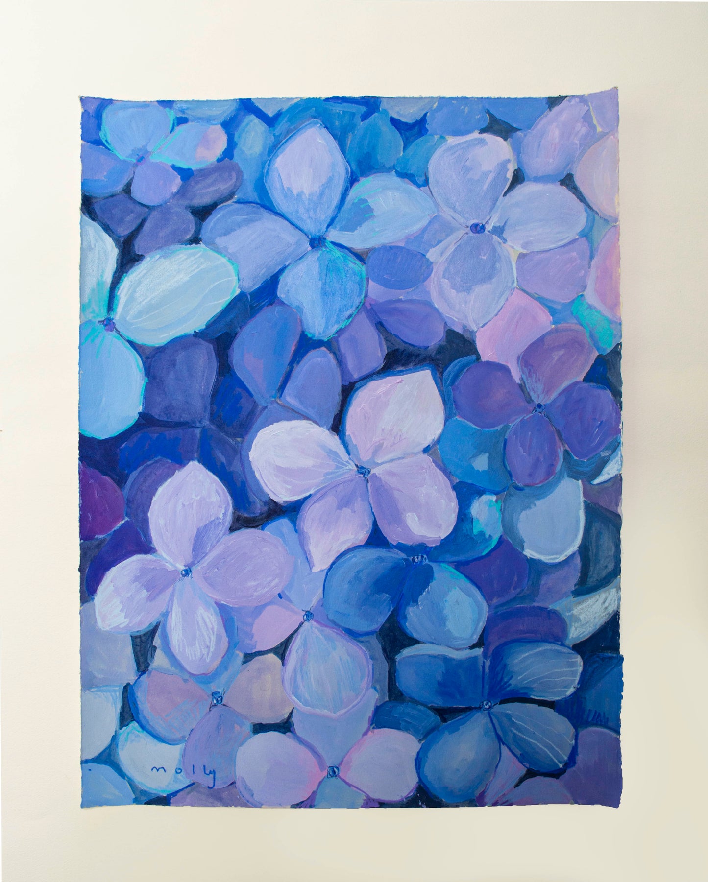 Closer Look Hydrangea Ombre | 18 x 24