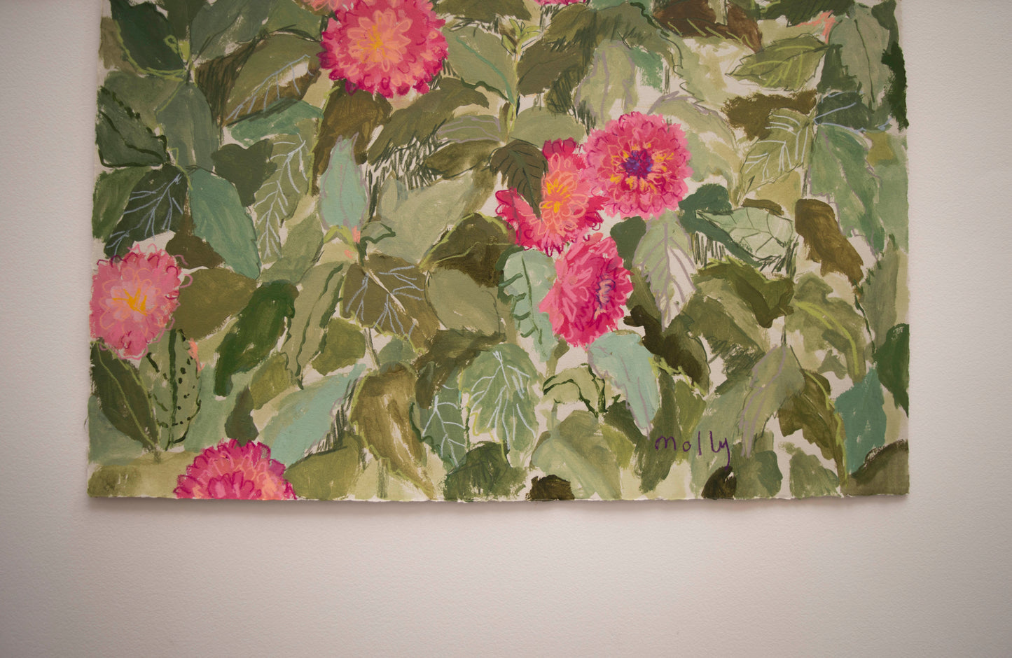 Zinnias | 18 x 24