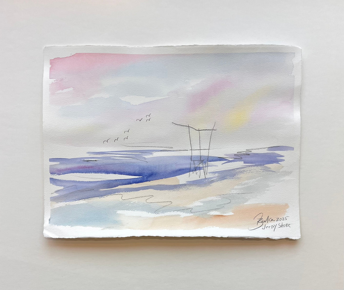Jersey Shore, Life Guard Stand | 11 x 15