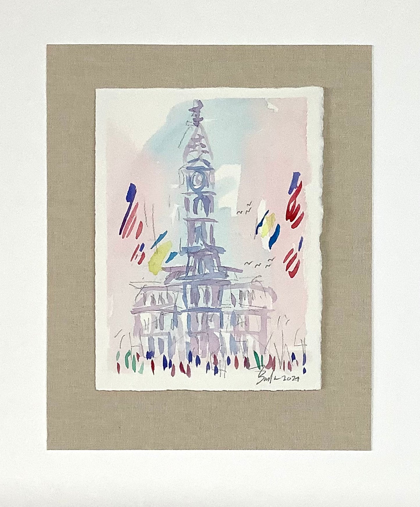 City Hall Mini I | 6 x 8