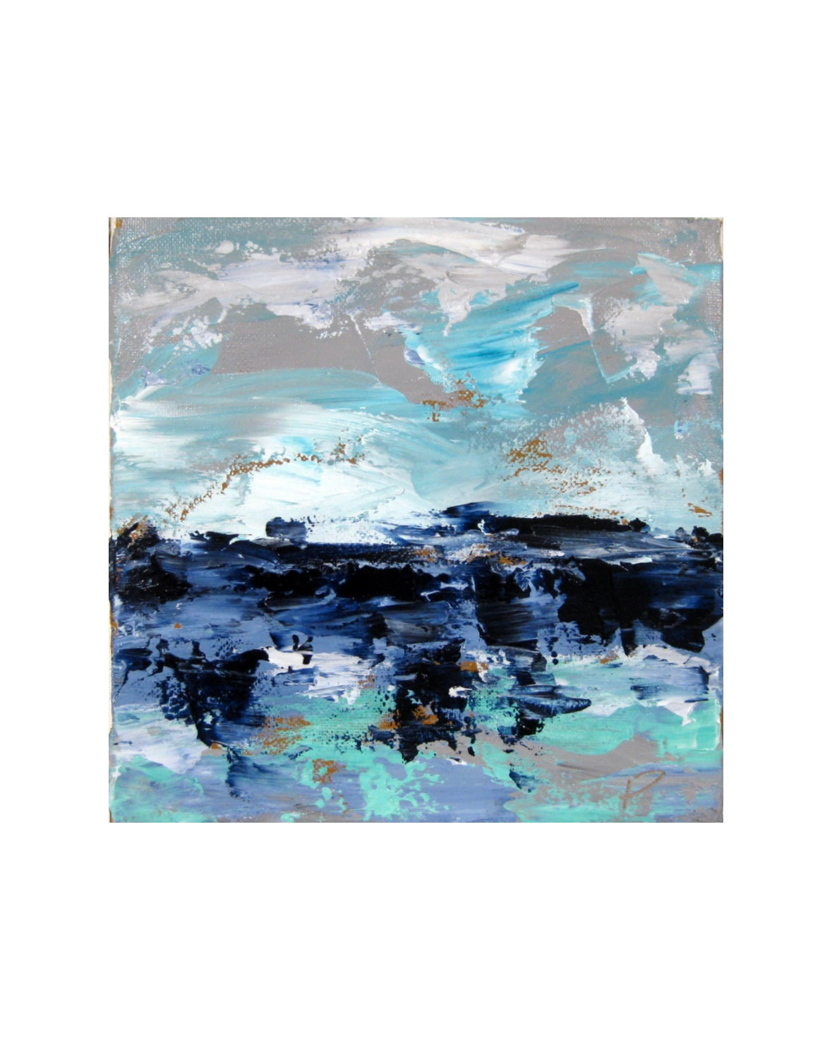 Beaucoup Blue | 8 x 8