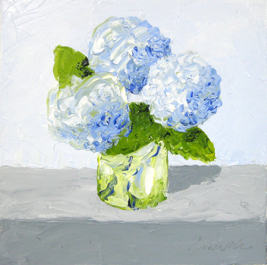 Hydrangea Blue |  12 x 12