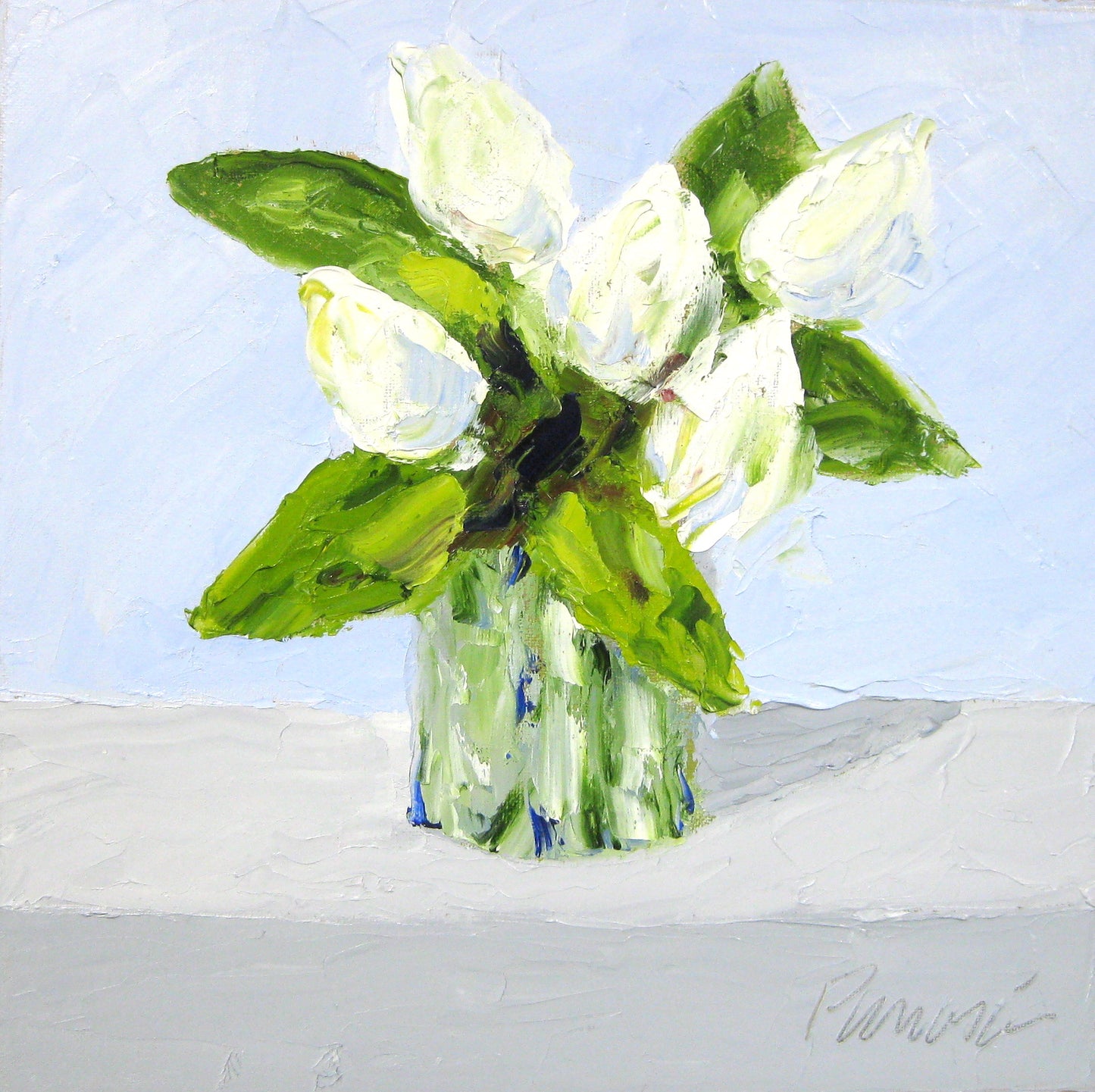 Five Tulips | 12 x 12