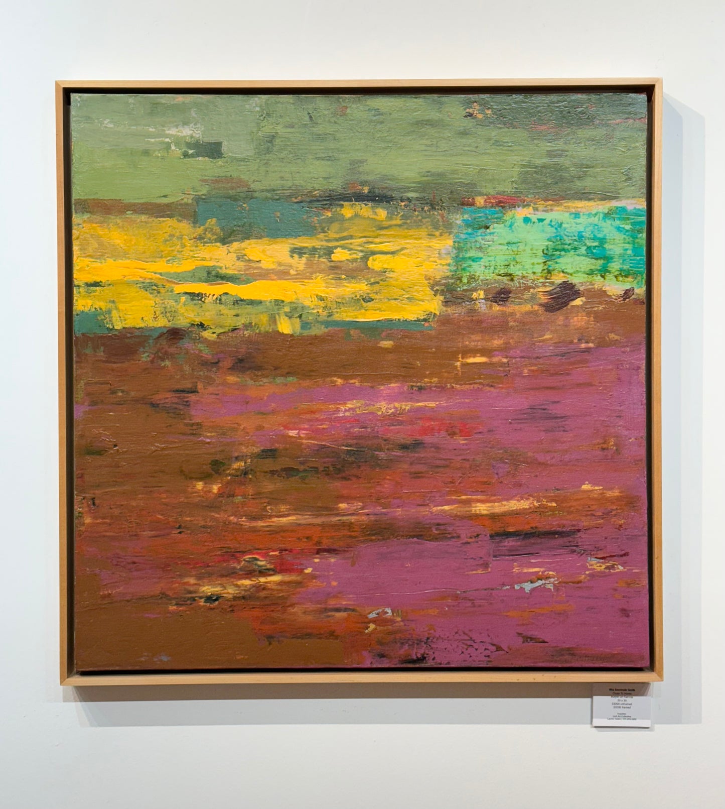 Close to Home | 30 x 30 (framed)