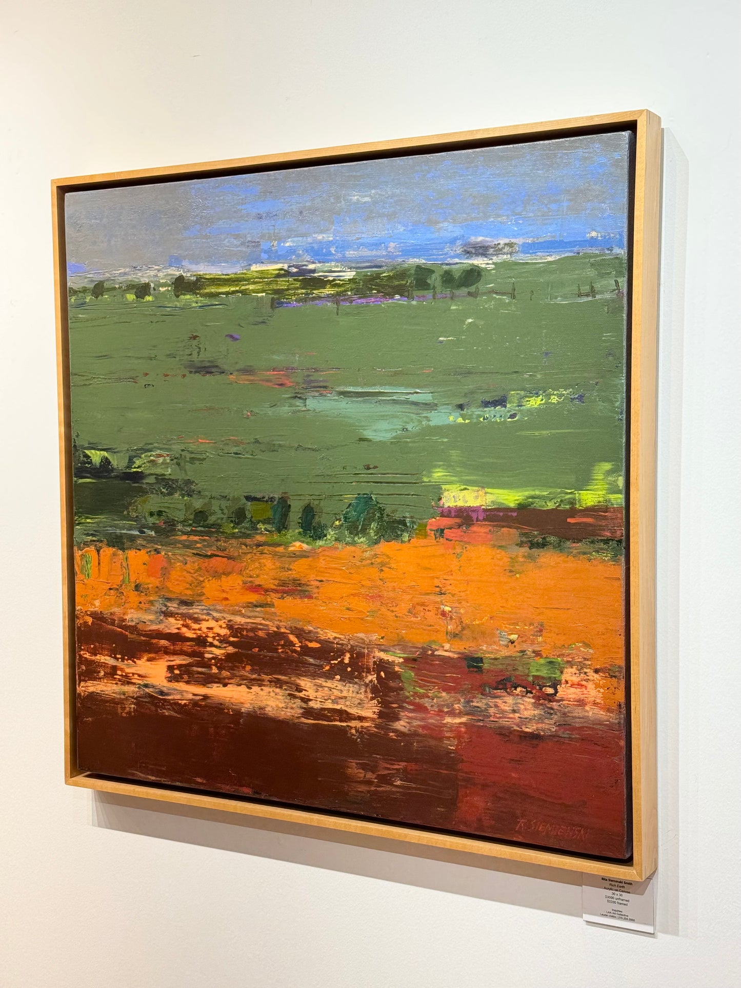 Rich Earth | 30 x 30 (framed)