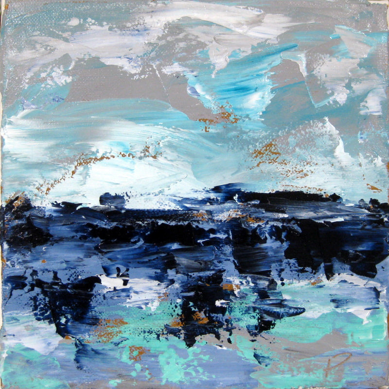 Beaucoup Blue | 8 x 8