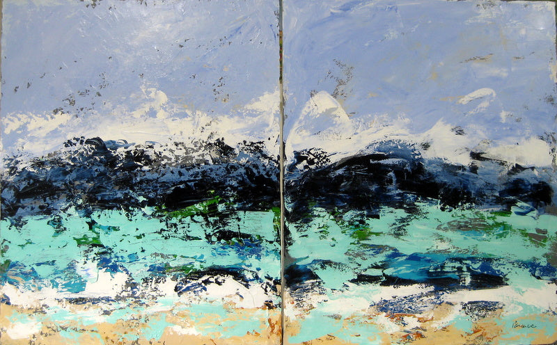 Sea Foam | 48 x 30