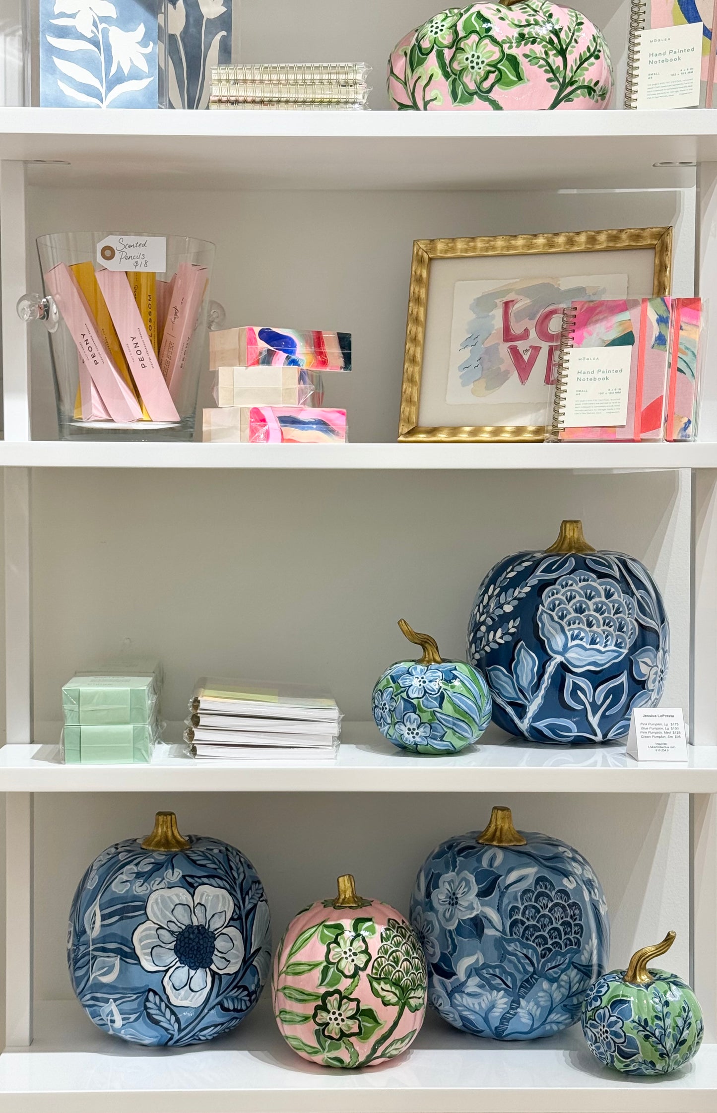 Hand Painted |  Cove Swirl Pad Small