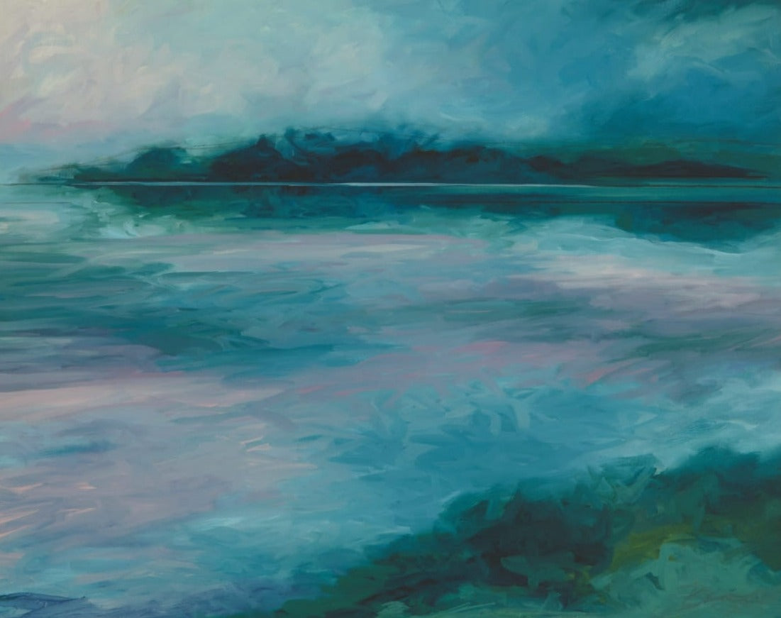 Emerald Solitude | 16 x 20