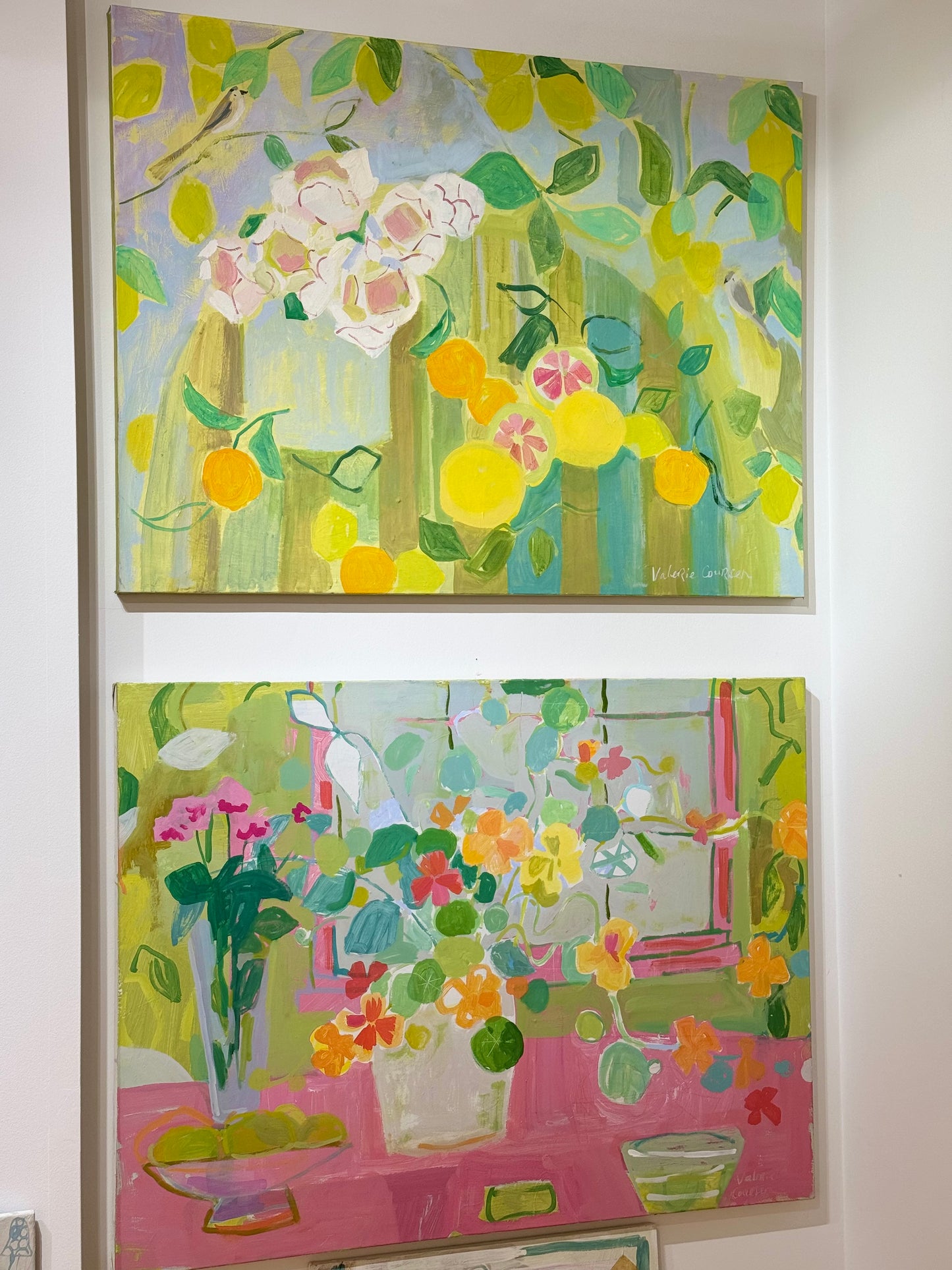 Citrus + Flowers | 36 x 48