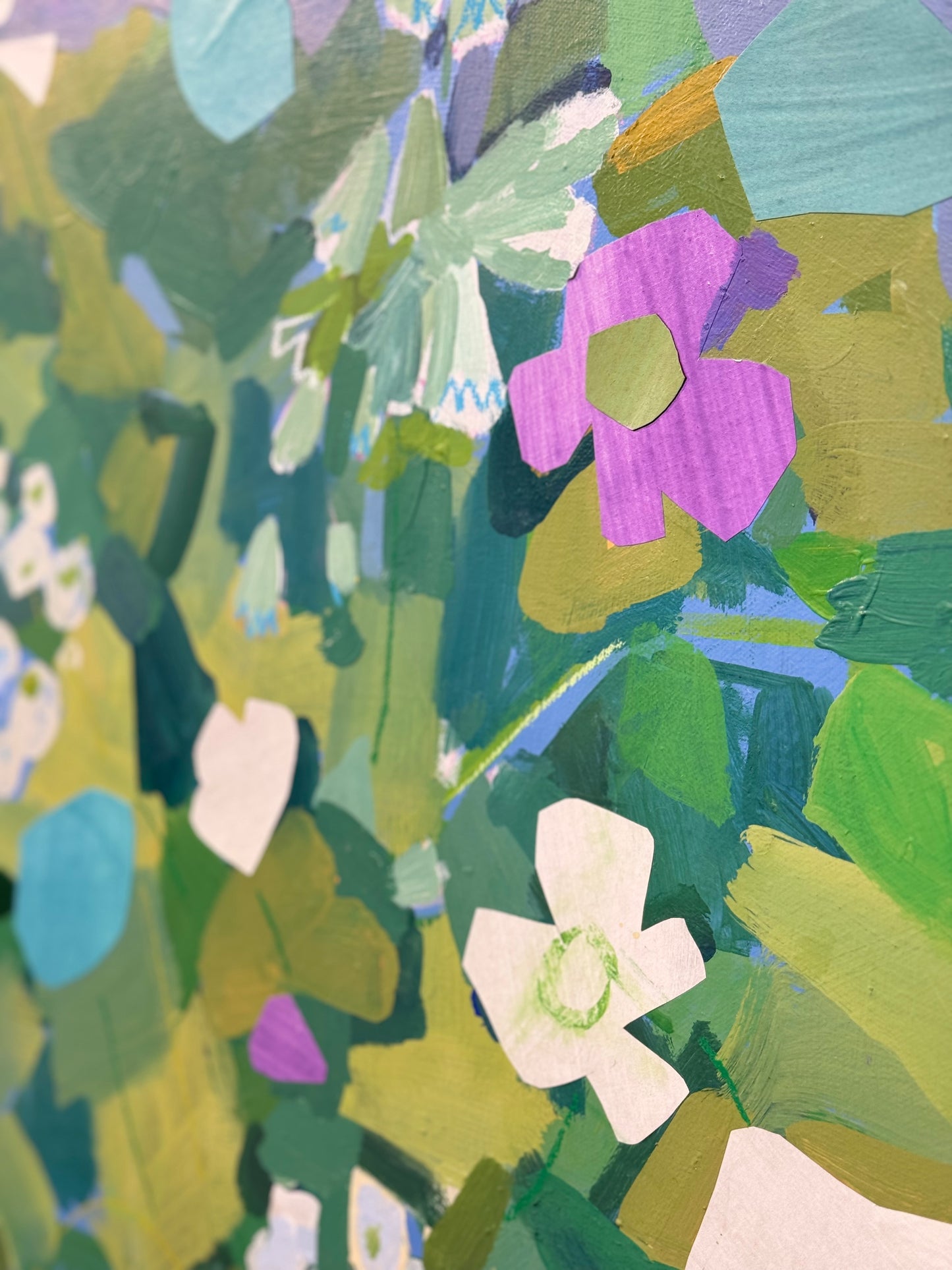 Blue & Greens | 24 x 36