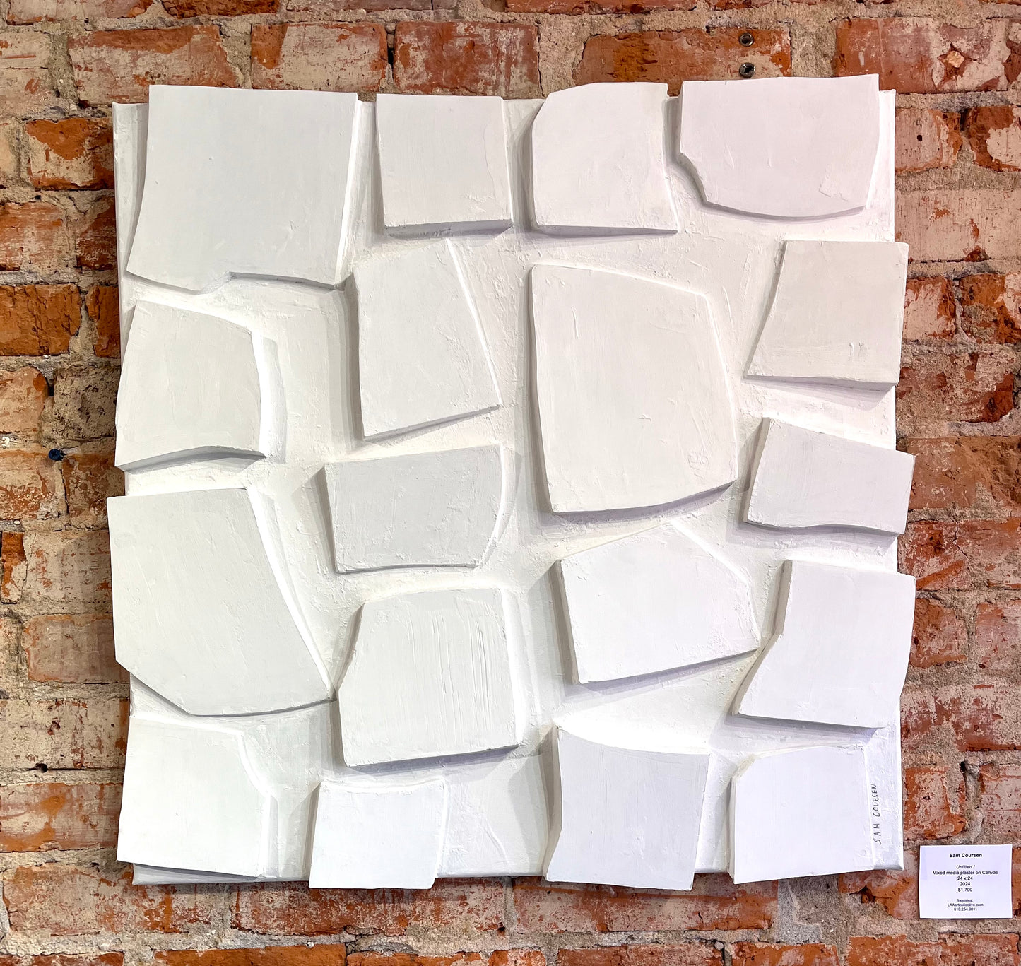 Sam Coursen | Squares No. 1 | 24 x 24 x 1.5