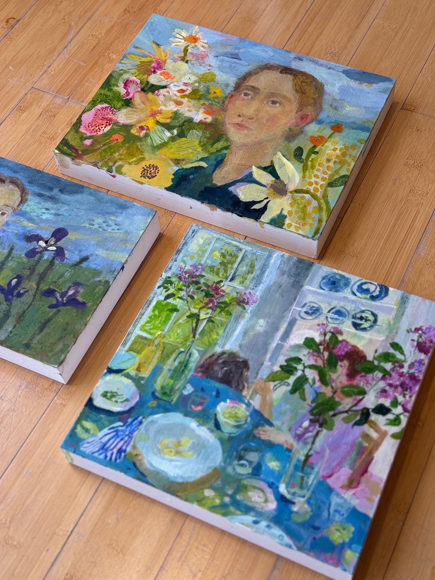 In a Garden | 14" x 16"