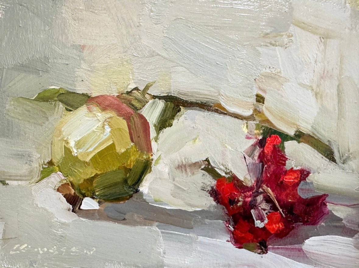 Pomegranate and Berries | 6 x 8