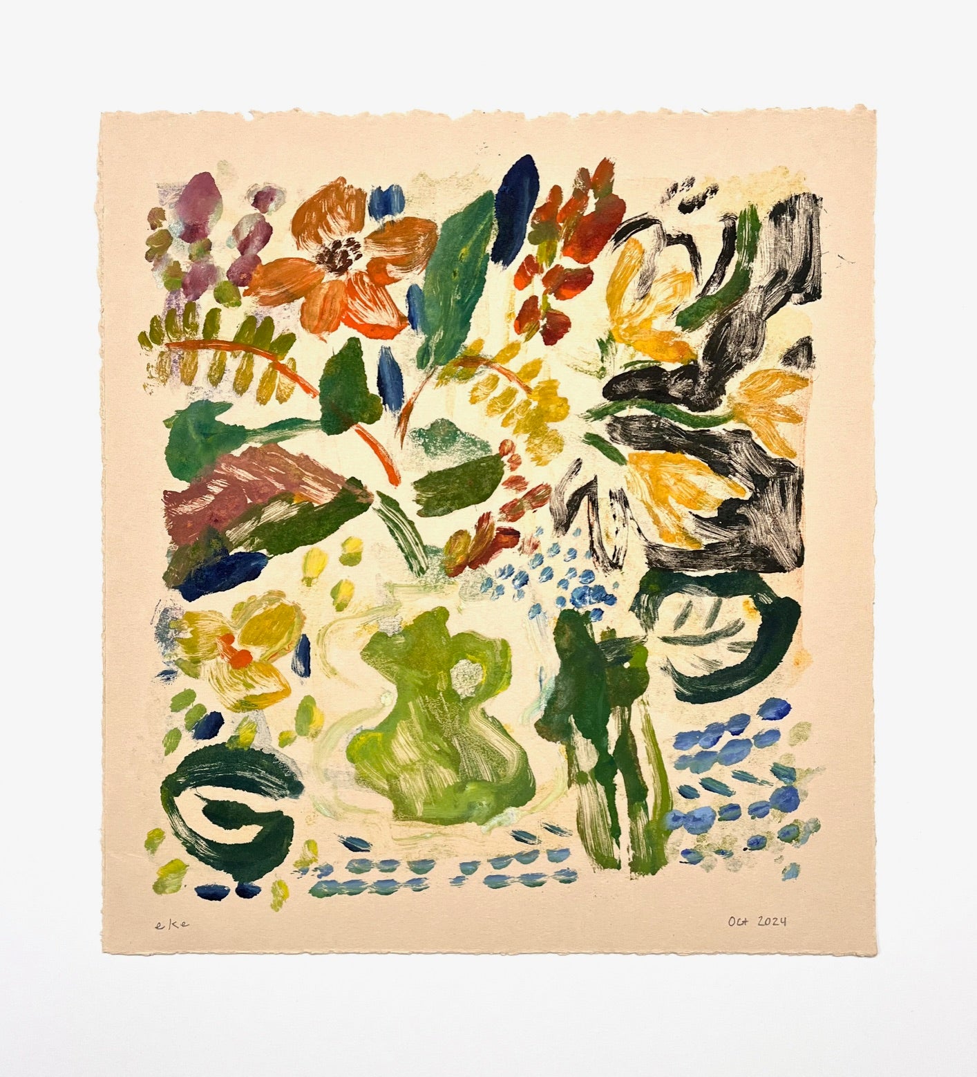 Autumn Flora | 11" x 10" | No. 5