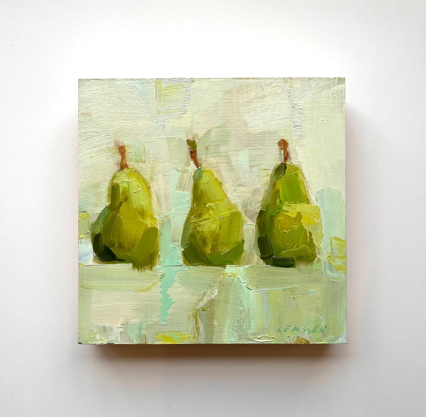 Three Pears | 10 x 10
