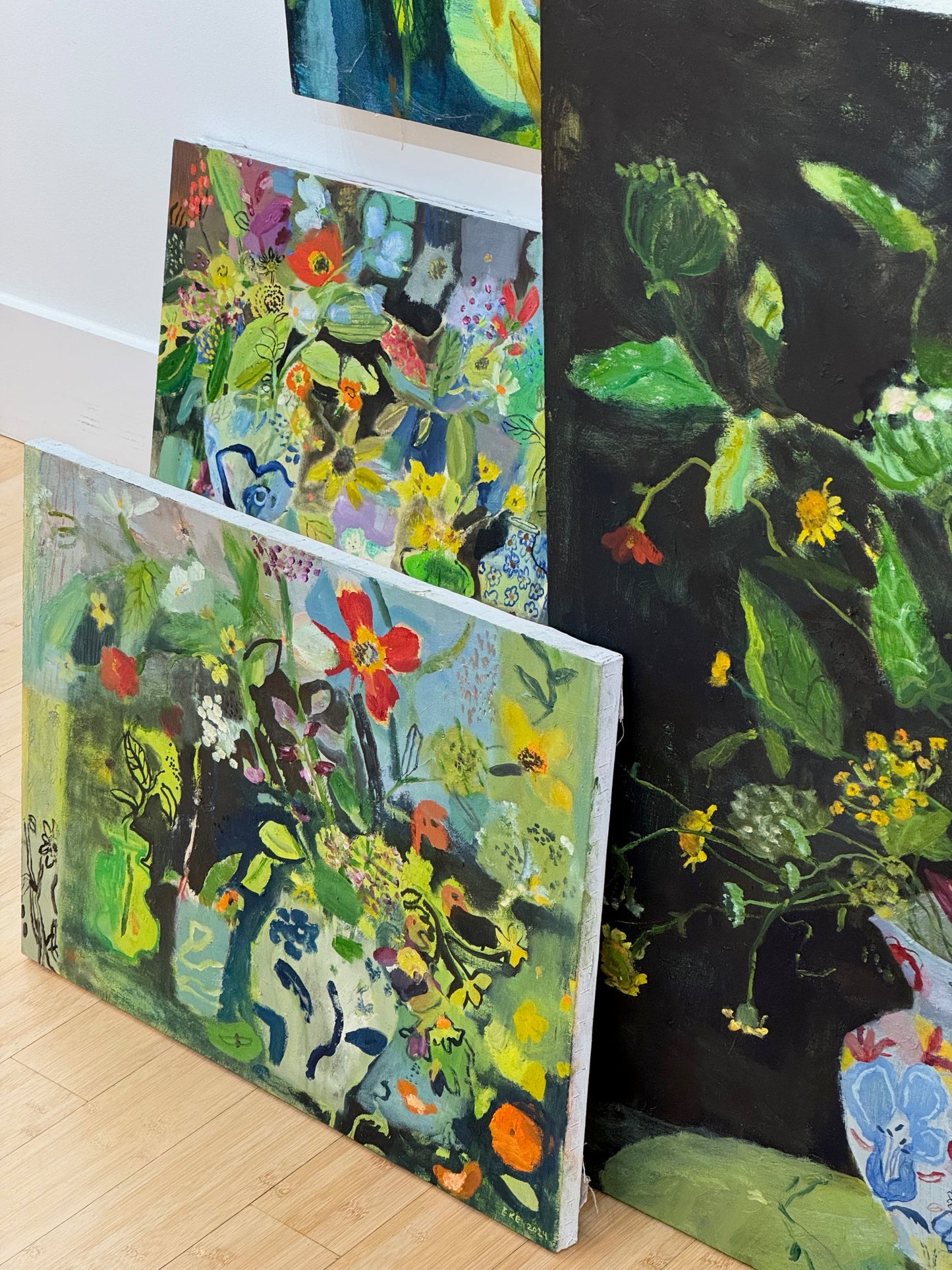 Summer's End Flowers | 36" x 30"