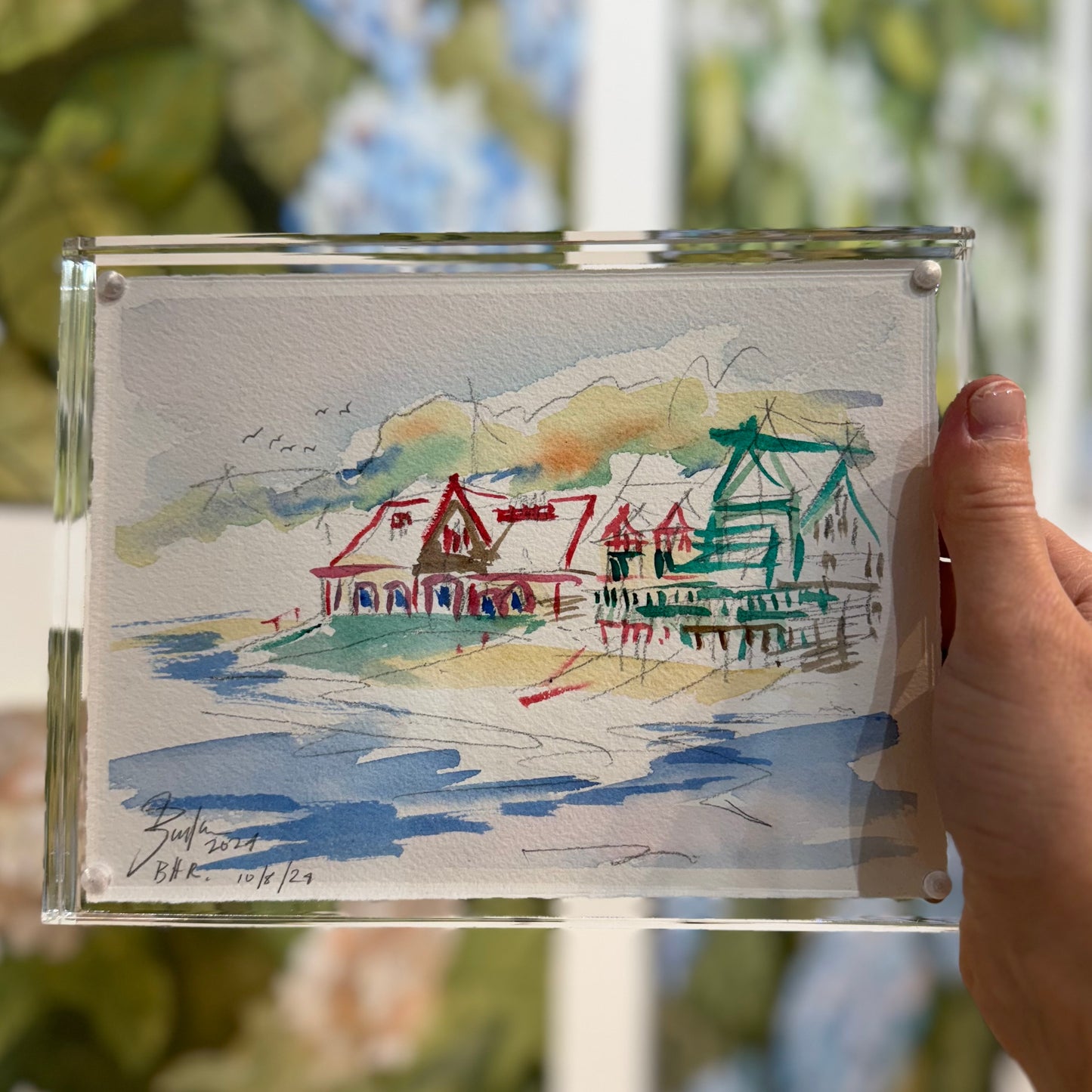 Boat House Row | 6 x 8 | Acrylic Frame